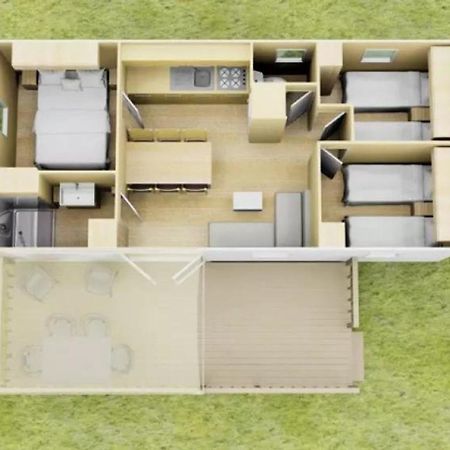 Mobile Home Camping Marvilla Parks Le Petit Mousse M028 Виас Экстерьер фото