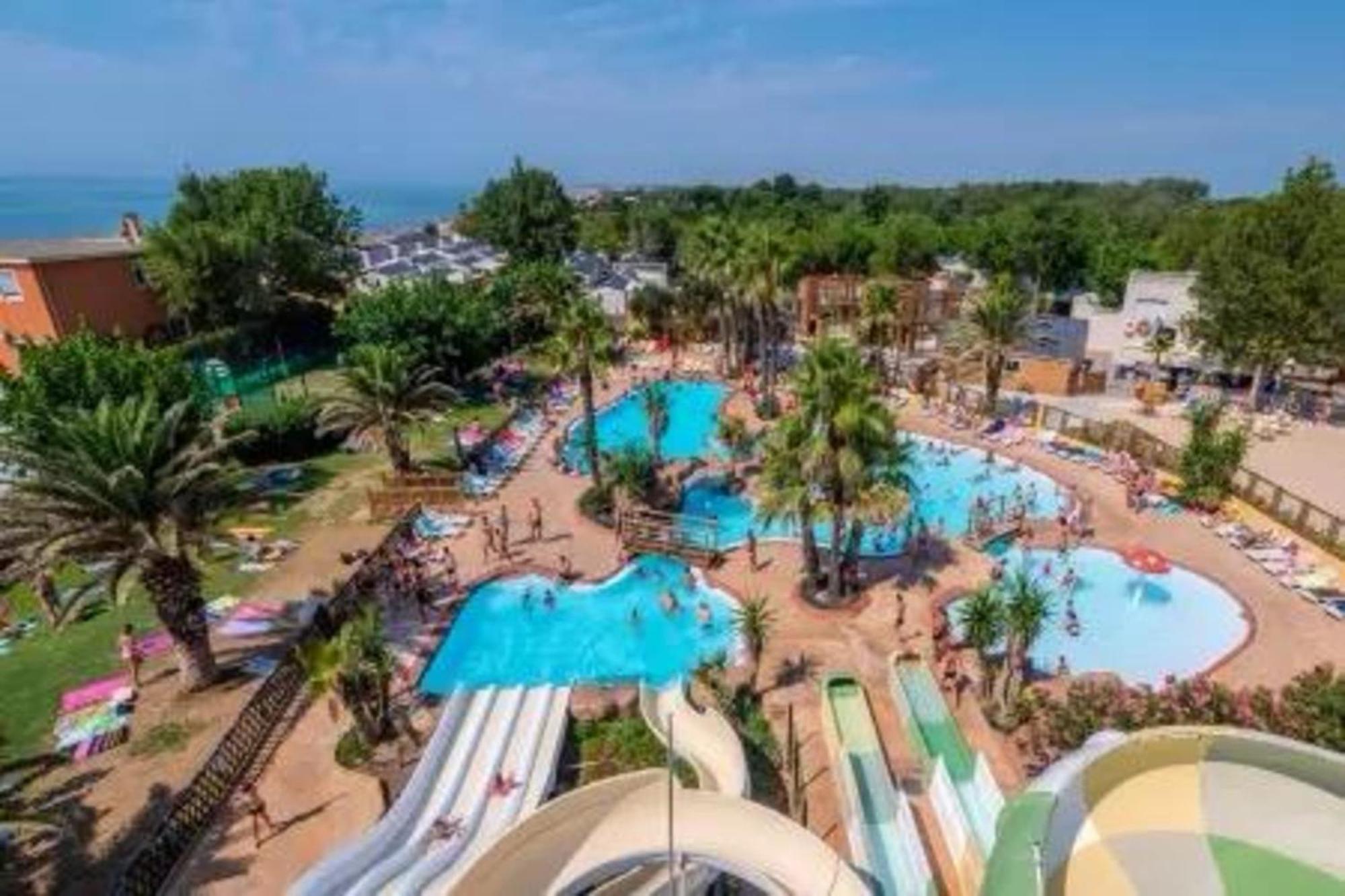 Mobile Home Camping Marvilla Parks Le Petit Mousse M028 Виас Экстерьер фото